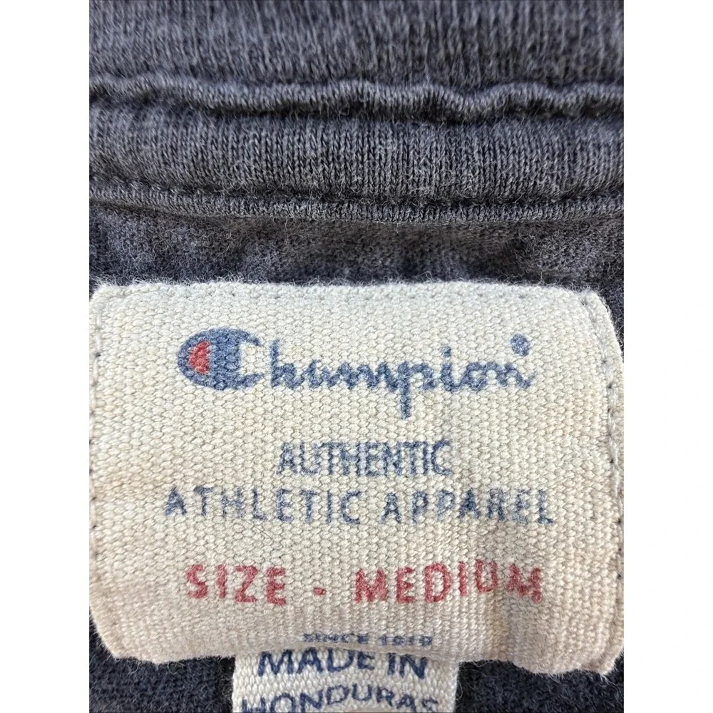 Champion Men's Medium Gray T-Shirt New York 1919 Graphic Short Sleeve Athletic T - Picture 3 of 9